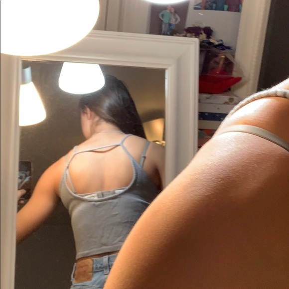 open back halter top - Picture 2 of 2